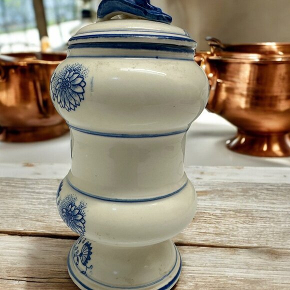 Blue Onion Vintage Tea Cannister/Good Used Condition - Picture 11 of 11